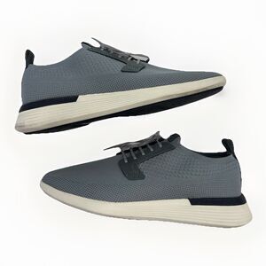 Wolf & Shepherd Sneakers Mens Size 10 Swiftknit Derby Gray White Knit Shoes
